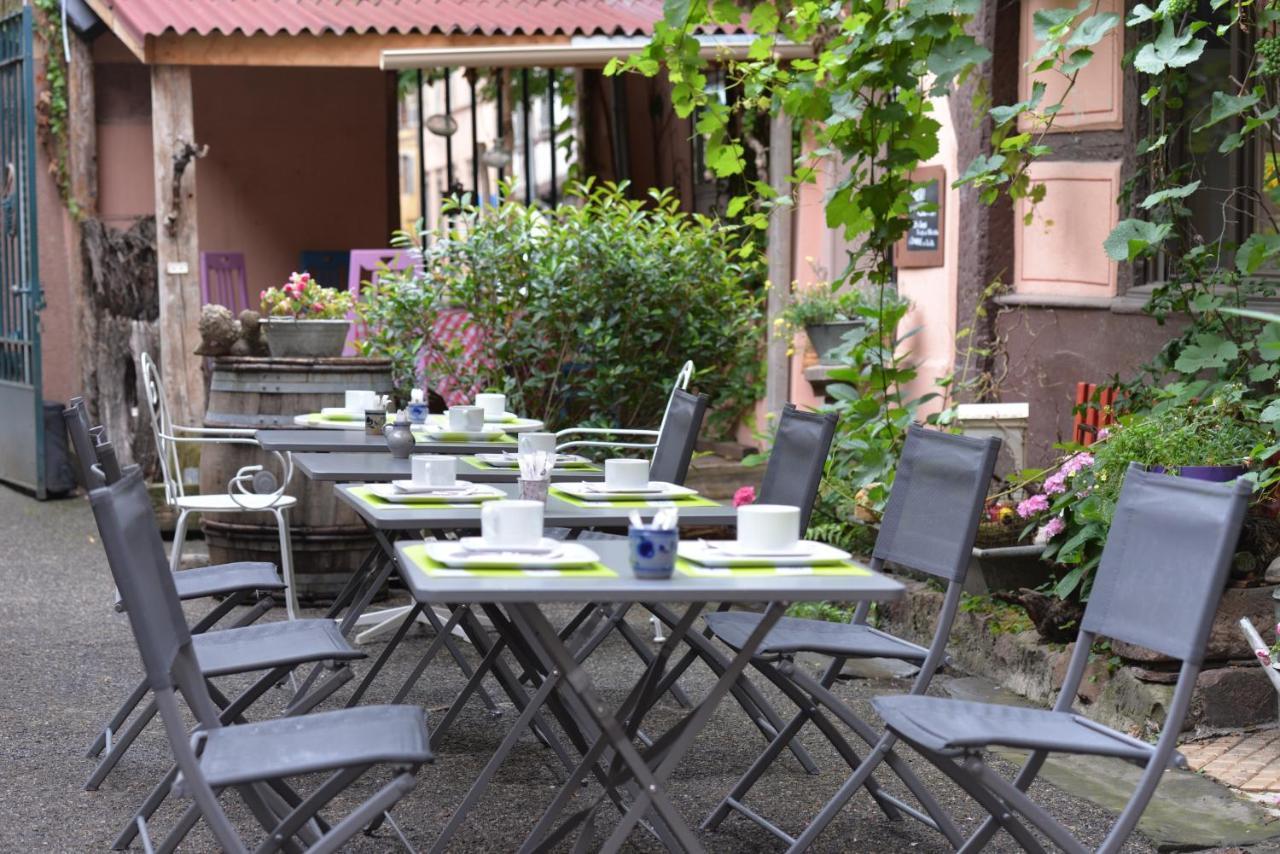 Chez Cecile Bed And Breakfast Chez Le Vigneron Colmar Exteriör bild